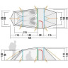 Трехместная палатка TATONKA GROENLAND 3 2556